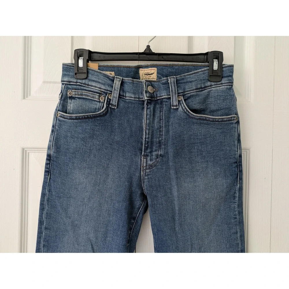 J. Crew 250 Skinny Fit Stretch Jean Medium Wash Mens Size 29 x 30 NWT $128 BX861